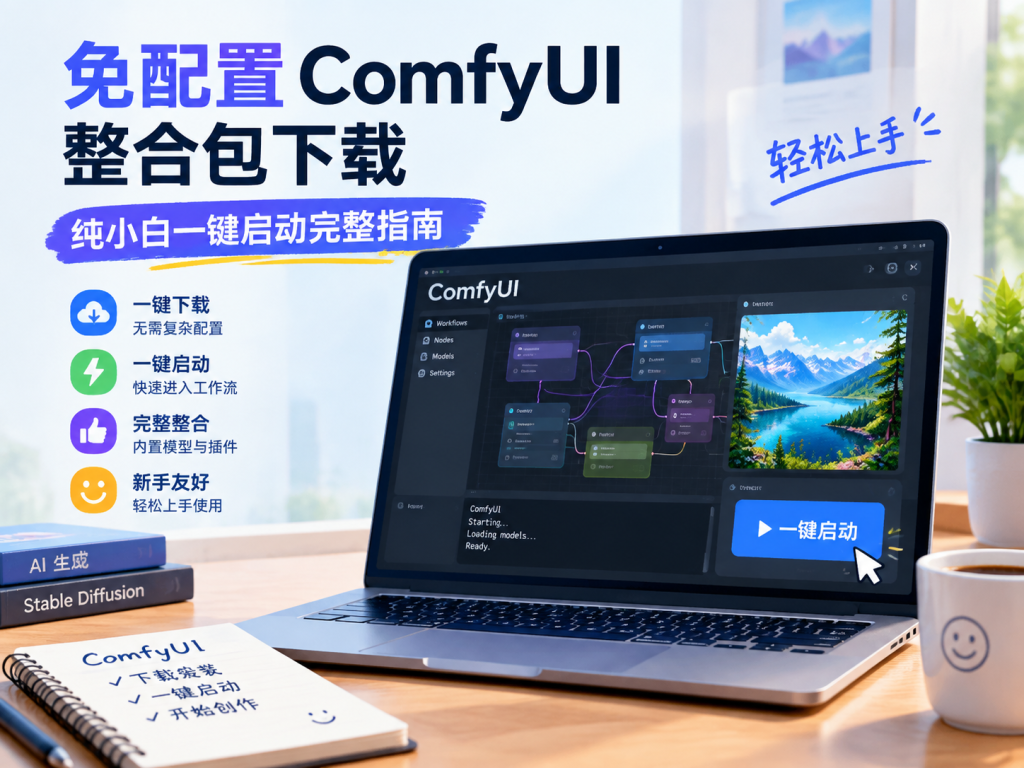 免配置ComfyUI整合包下载：纯小白一键启动完整指南